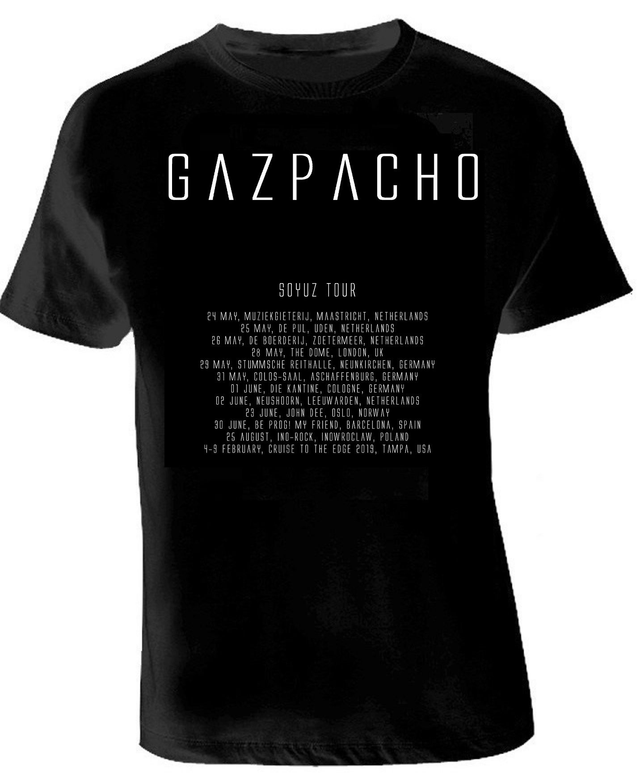 Soyuz Tour unisex black t-shirt